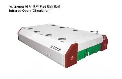 1200mm Width Electric Infrared Heating Shoe Conveyor / Nir Oven With Hot Wind