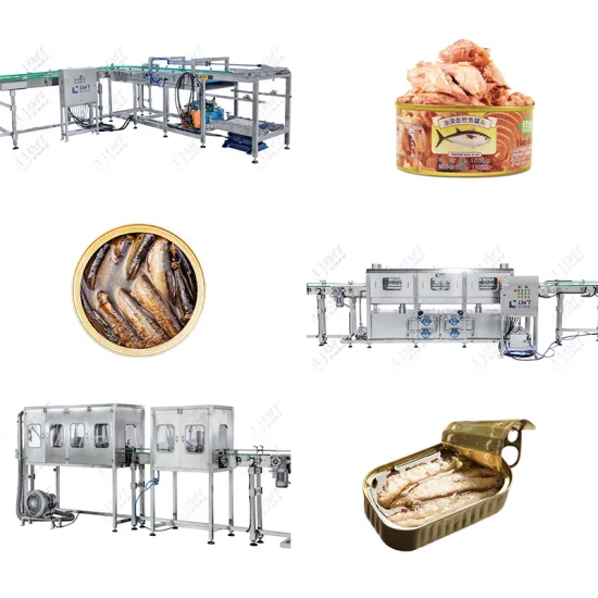 Leadworld Commercial Canned Fish Processing Plant Machinery - Production Line for Canned Sardines and Tuna