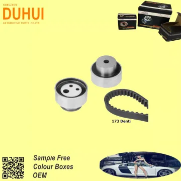 AUTOROUND VKMA02154 Auto Car Tensioner Pulley Timing Belt Kit with Belt for Fiat