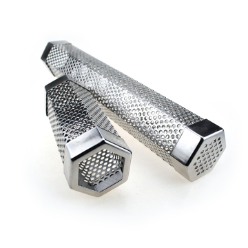 Hot Selling Stainless Steel Smoking Tubes for BBQ - Round/Hexagonal Cold Smoke Generator