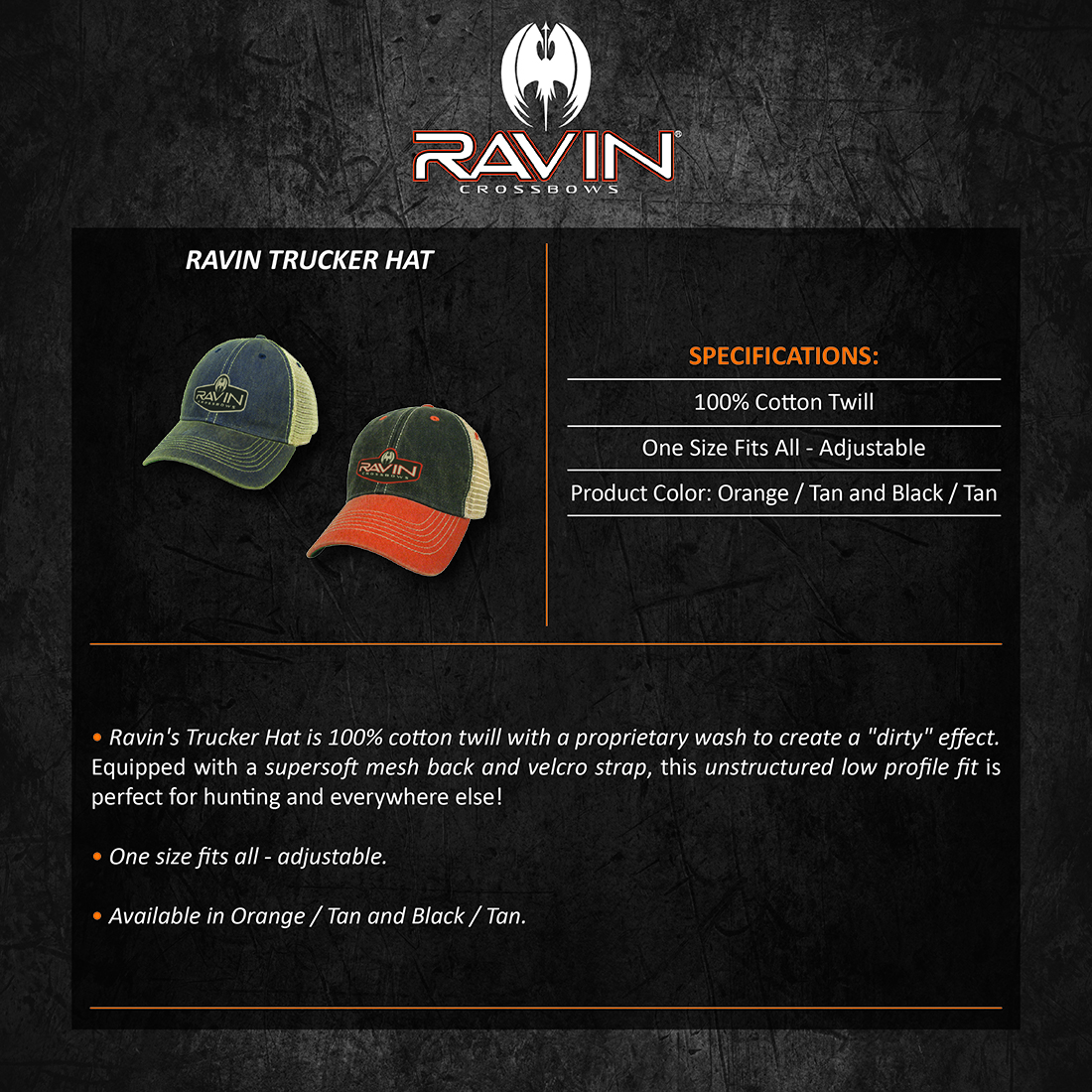 Ravin_Trucker_Hat_Product_Description