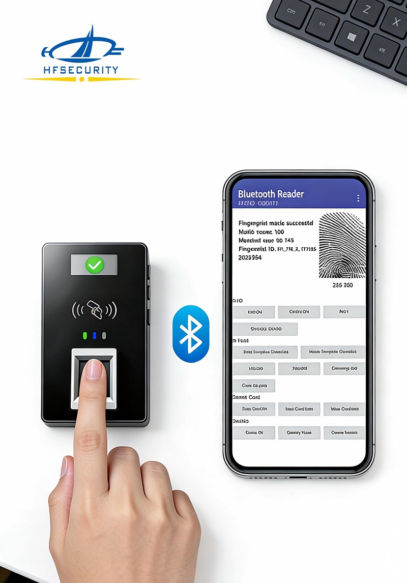 HFSecurity Portable Fingerprint Reader Solution: A New Tool for Outdoor Time and Attendance