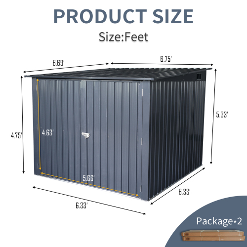 bike storage shed