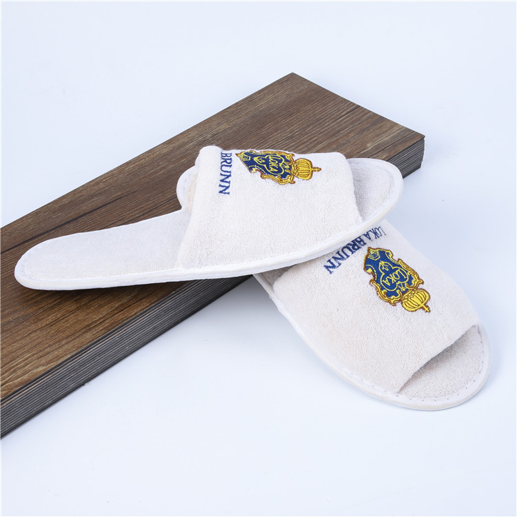 High Quality Non Slip Half Pack Flannel Slippers