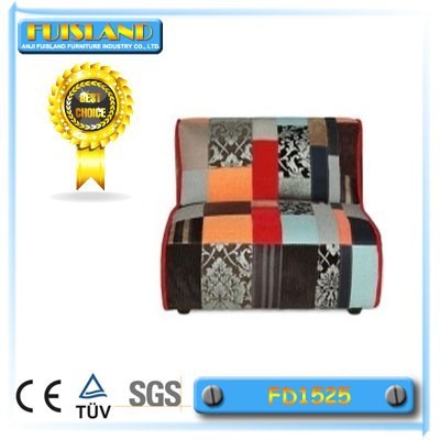 Fabric bedroom sofa patchwork sofa lounger patchwork chair