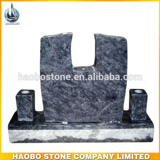 Natural Bahama Blue Granite Stone Monument