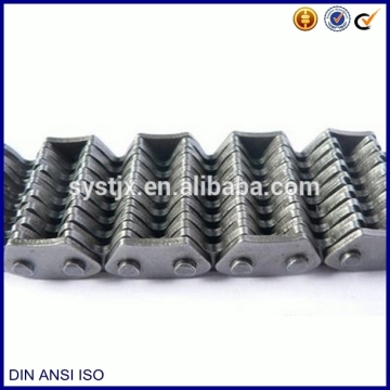 Middle guide steel croch contact silent chains