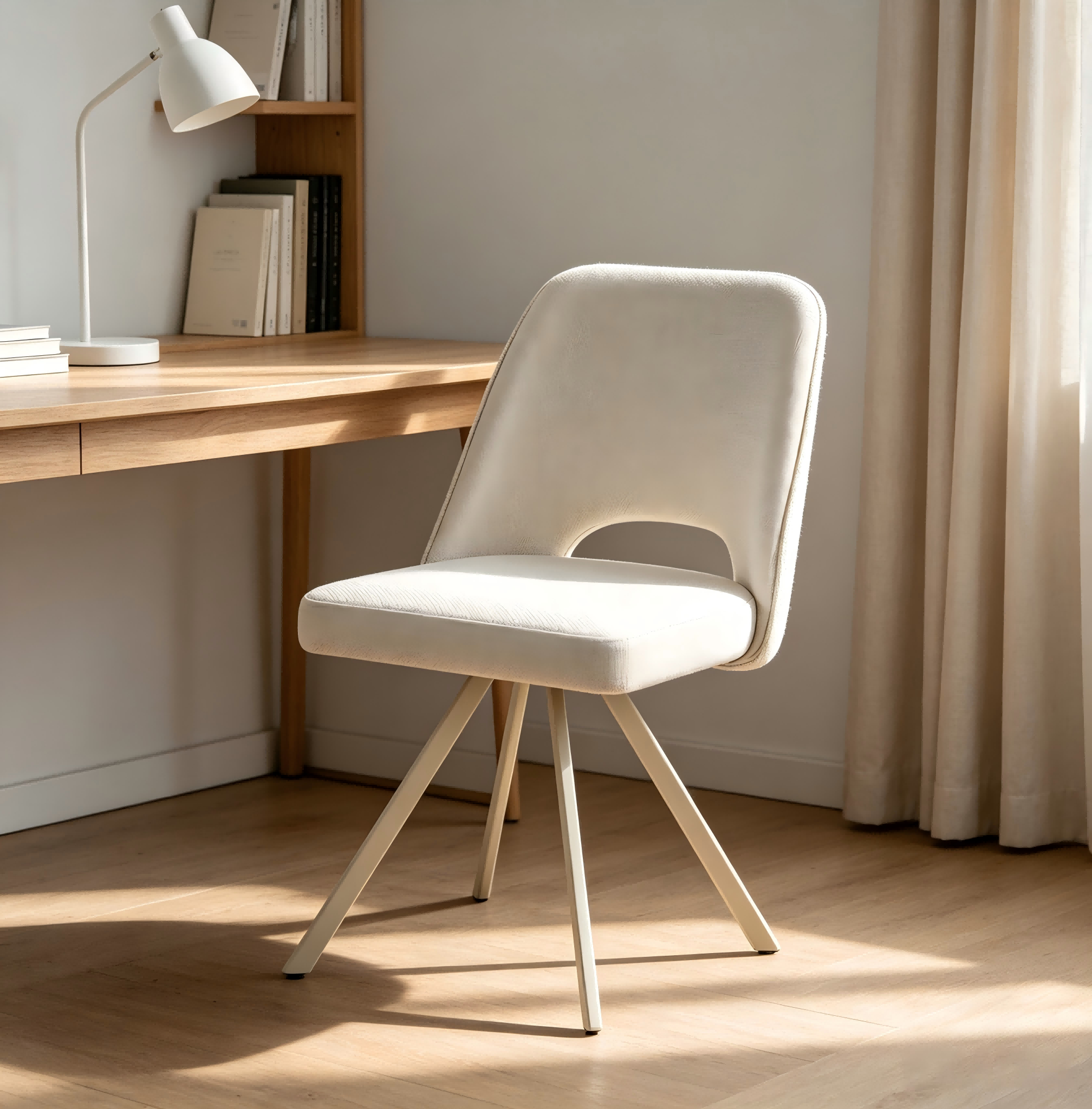 BR-25A34 upholstered  fabric dining chair 15