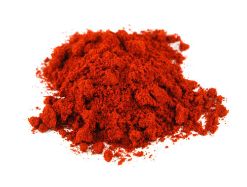 Red sweet paprika powder