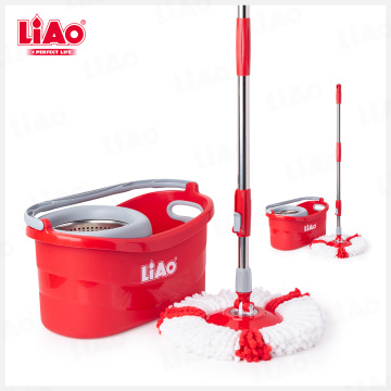 LiAo Spin Mop com bico de drenagem