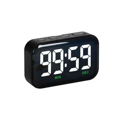LED Large Screen Electronic Pomodoro Timer - Magnetic Kitchen Countdown Reminder