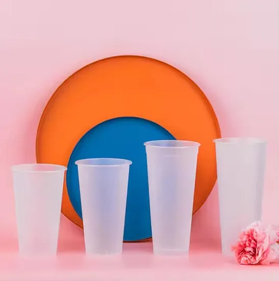 Clear/Frosted Single Wall Injection Molded PP Cup