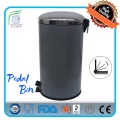 Diseño clásico de 20L Pedal de pie redondo Pedal Bin