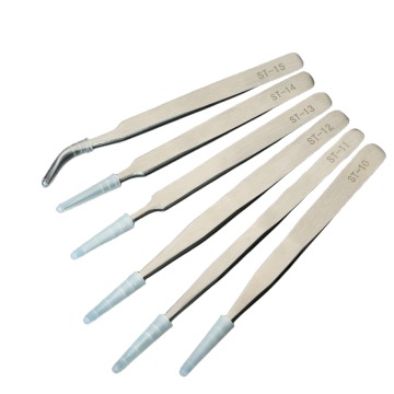 ST Stainless Steel Tweezers: Essential Tool for Watch Repair and Jewelry Crafting