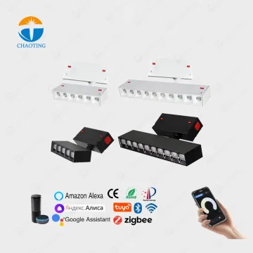 Competitive Price 220V 35mm Linear Folding Dimmable LED Track Lighting