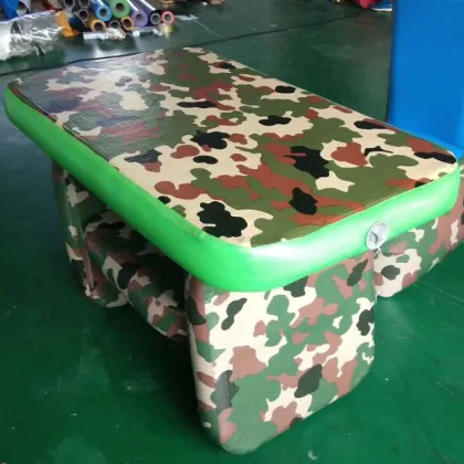 Inflatable Martial Arts & Sports Mat: Ideal for Taekwondo, Yoga, Gymnastics & More