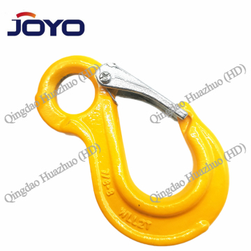 G80 Lifting Hook: Drop Forged Alloy Steel Sling Hook with Cast Latch - CE & ISO Certified