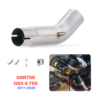 Suzuki GSR750 GSX-S 750 Exhaust Muffler Middle Link Pipe Slip-On