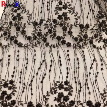 حار بيع الترتر مطرز أقمشة الدانتيل للبيع بالجملة