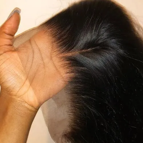 Wholesale 13X4 HD Lace Frontal Pre Plucked Ear to Ear Lace Frontal Wig,Brazilian Straight Hair Invisible Lace Wig Vendors