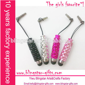 hot selling wholesale rhinestone touch pen