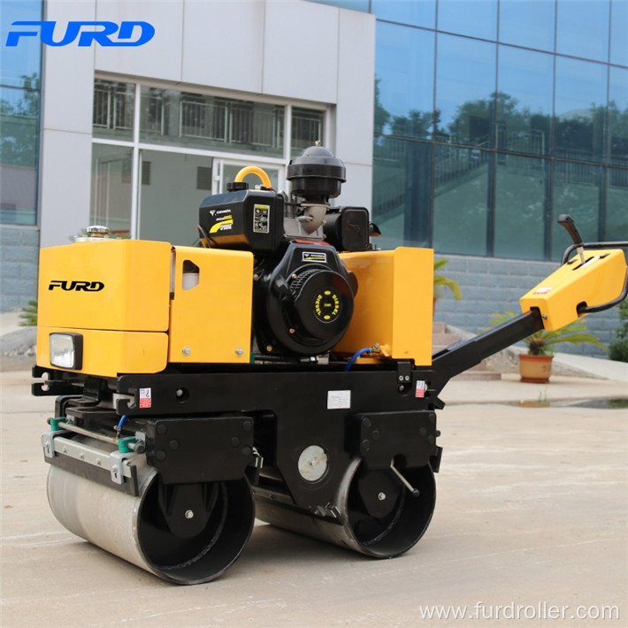 Diesel Engine Hand Vibratory Road Roller for Compaction Job