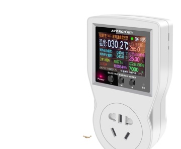 WiFi Smart Socket with Temperature Sensor - 10A/16A Control and Timing Function