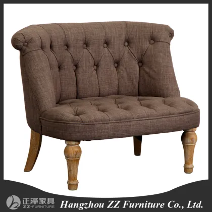 2 seats louis lounge sofa chair