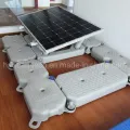 Pontão flutuante de plástico modular HDPE para usina fotovoltaica solar