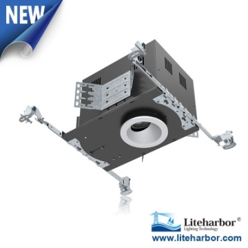 ETL listed to US Adjustable 3.5 inch COB LED 12 / 15 / 20 W Recessed Downlight Kits