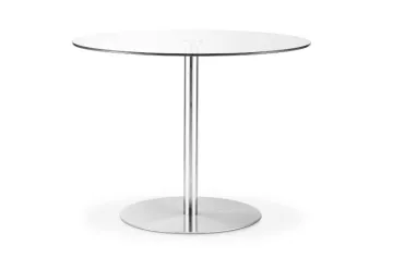Modern Round Glass Dining Table