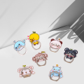 Acrylic Plastic Mobile Phone Ring Buckle