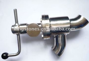 Sanitary Y- type stop valve