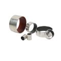 Customized precision bushings Self lubricating bronze tin-plated bearing Flange bi-metal bushings