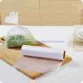 Disposable Plastic Produce Bag Transparent Fruits and Foods Bag on Roll