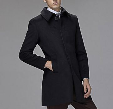 Men's Wool Cashmere Coat