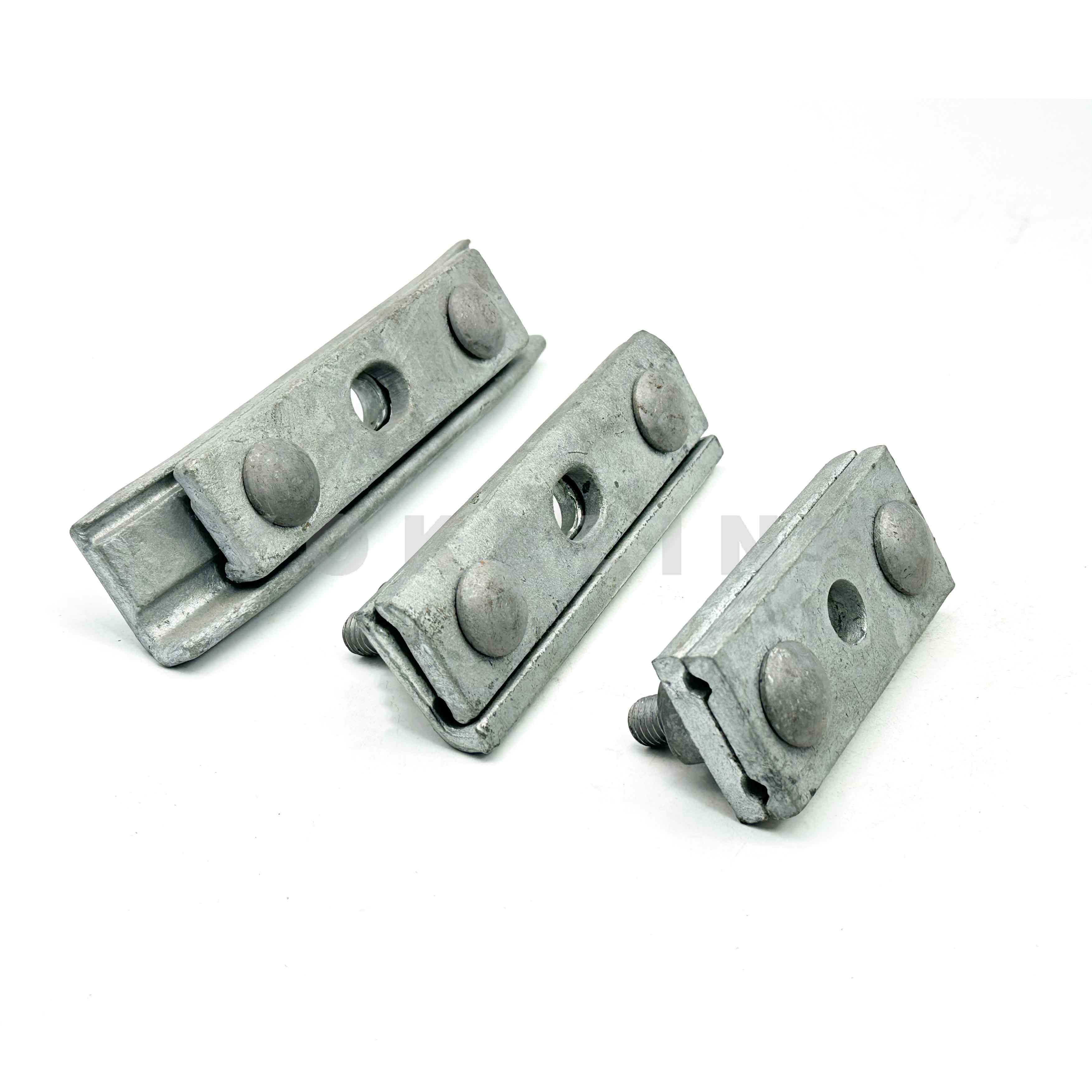 হট ডিআইপি গ্যালভানাইজড ডাবল গ্রুভ কেবল সাসপেনশন ওয়্যার ক্ল্যাম্প