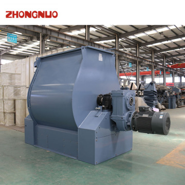 Single Shaft Paddle Cattle Feed Mixer Machine