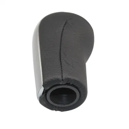Silver Leather Gear Shift Knob for Toyota AYGO/Verso/Corolla