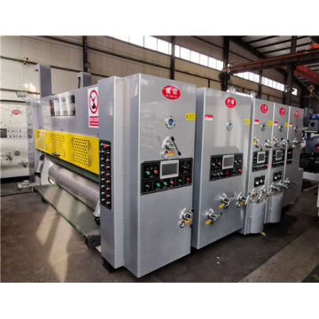 multi color flexo printing die cutting machine