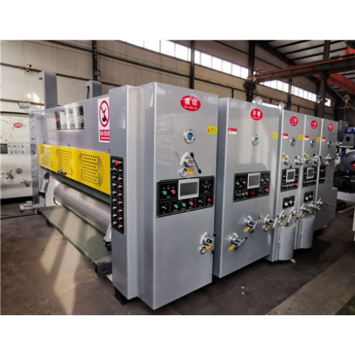 multi color flexo printing die cutting machine