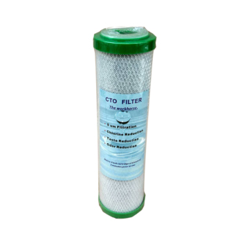 10 Inch Water Treatment Block Activated Carbon CTO Filter Cartridge for Home