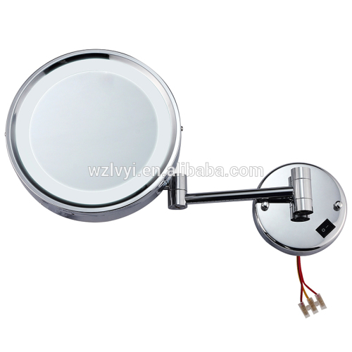 LY-1807D wall-mounted beauty mirror cosmetic mirror with LED lamp