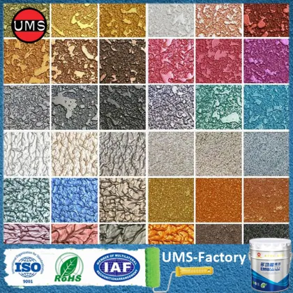 Golden Colour Texture Wall Paint