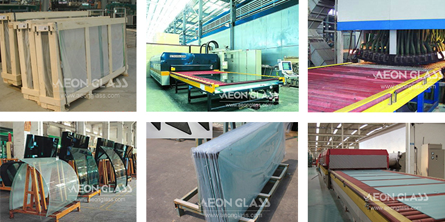 3mm-19mm Flat/Bent, 3c/CE/ISO Certificate, Curved/ Flat Toughened Glass