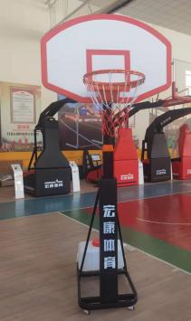 Adjustable Indoor Basketball Backstop