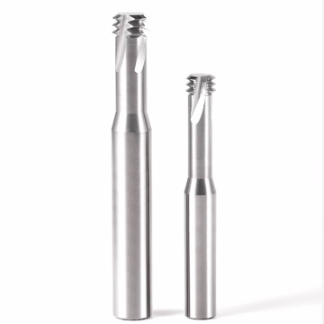 Cortadores de fresado de tres dientes de acero de tungsteno HRC55 personalizado para CNC de Handerk, fabricante de China
