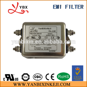 Manufacturer Low Pass Single Phase two stage EMI RFI Noise Filter