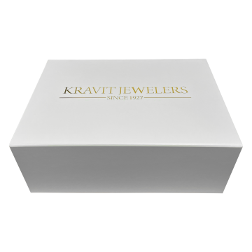 Luxury Gold Cardboard Jewelry Box with Hot Stamping Logo - Supplier