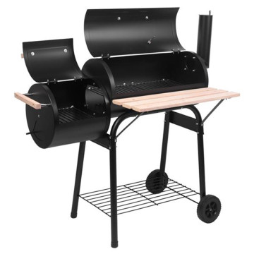 Outdoor Kitchen Barbeque Durable bbqgrills Machine Barbecue Metal Steel Barrel Charcoal bbq Smoker grills